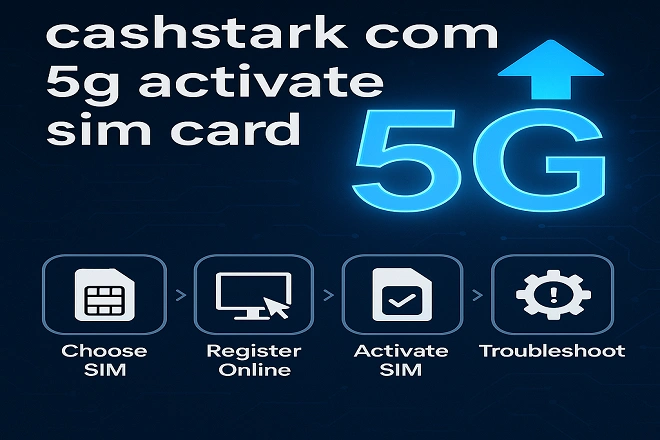 Cashstark com 5G Activate SIM Card