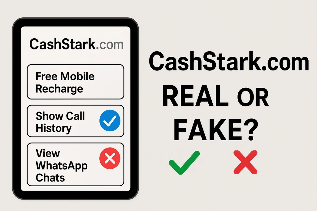 Cashstark.com Is Real or Fake – Scam Alert or Legit Earning Site?